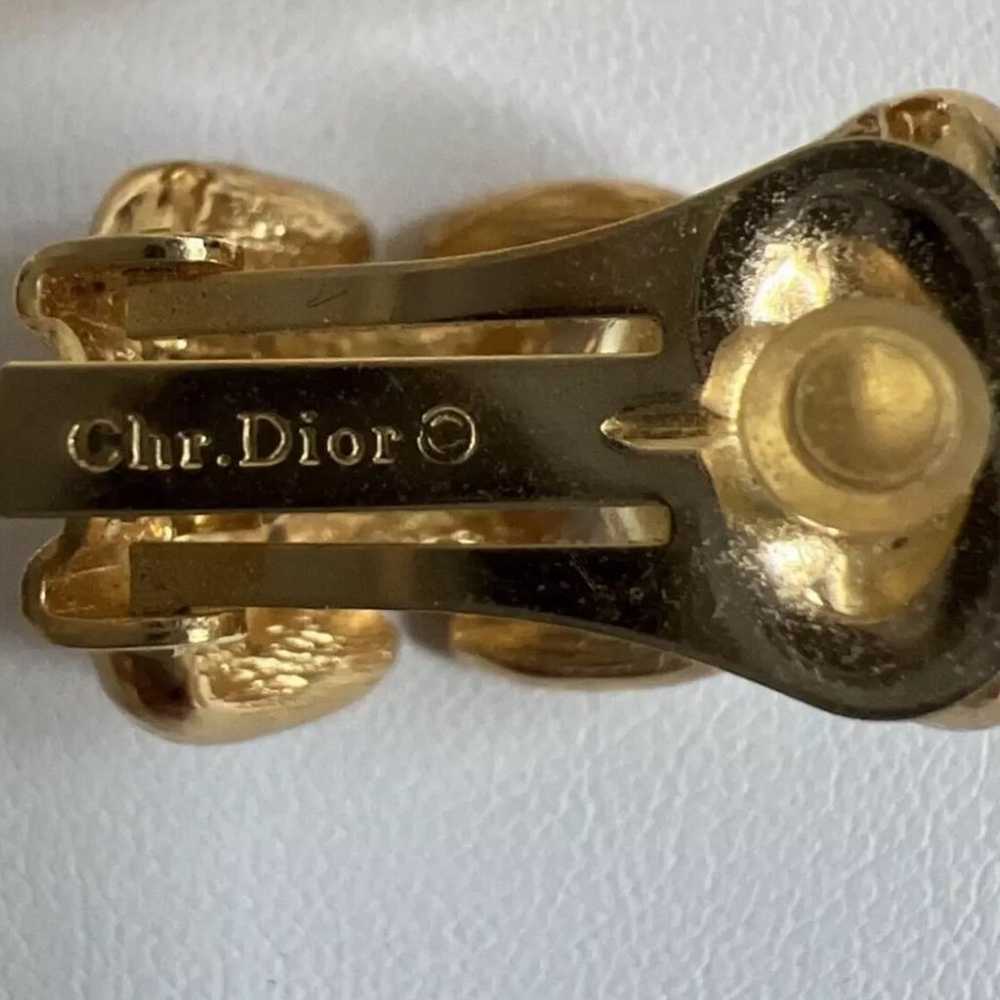 Vintage Christian Dior Earrings clip on - image 3