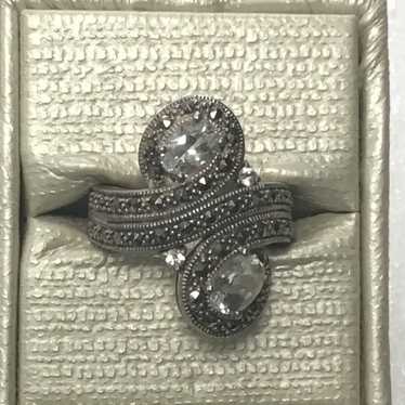 Sterling silver Marcasite ring