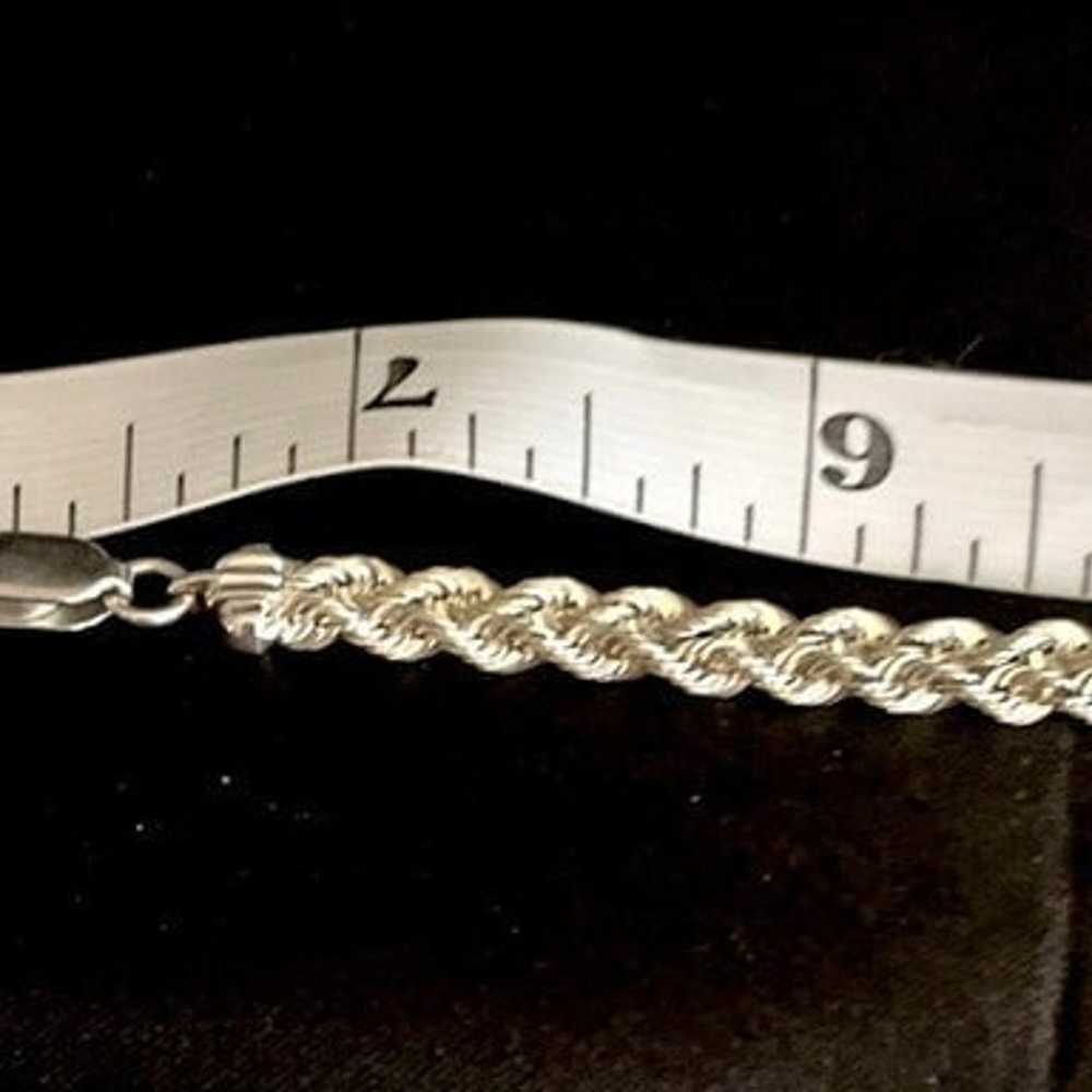 CPT - PERU  VINTAGE TWISTED STERLING SILVER FLAT … - image 4