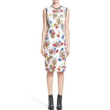 Erdem Floral Maura Sheath Dress Size 10