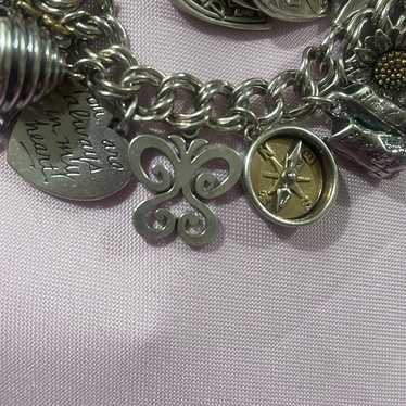 Linked heart cheapest butterfly charm James Avery *RETIRED*