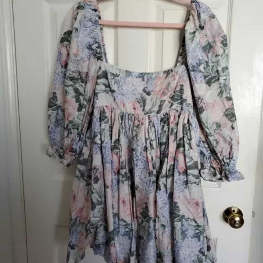 Selkie My So Called Life Cotton Puff Dress Size L - image 5