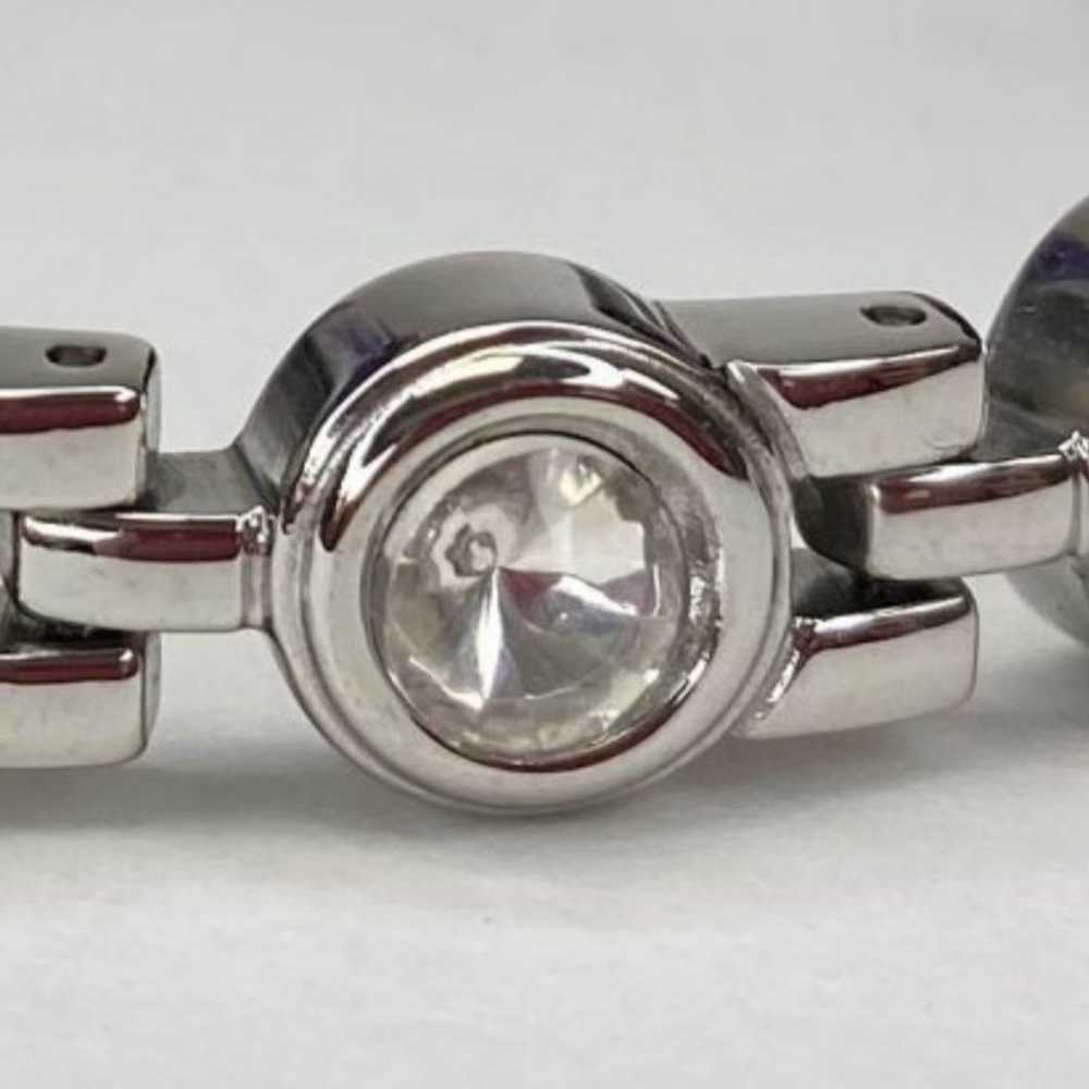 Swarovski Silver With Tourmaline Nano ion bracele… - image 3