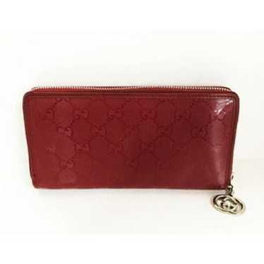 Gucci Gg Implement Zippy Wallet Wine Red - image 1