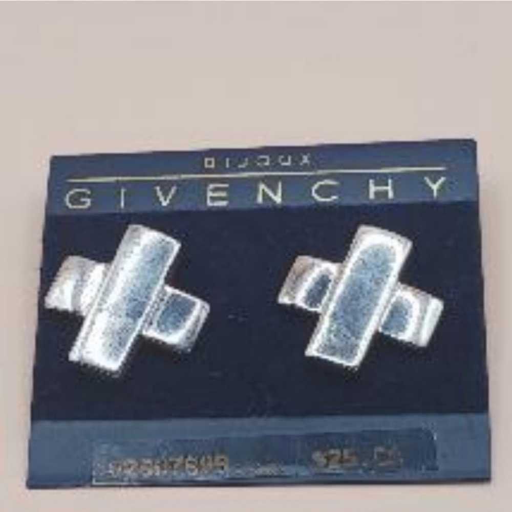 Vintage Givenchy Earrings, pierced - image 1