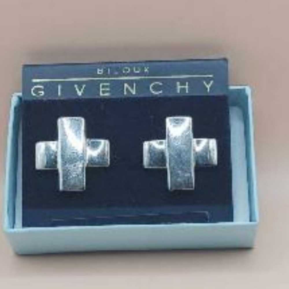 Vintage Givenchy Earrings, pierced - image 3