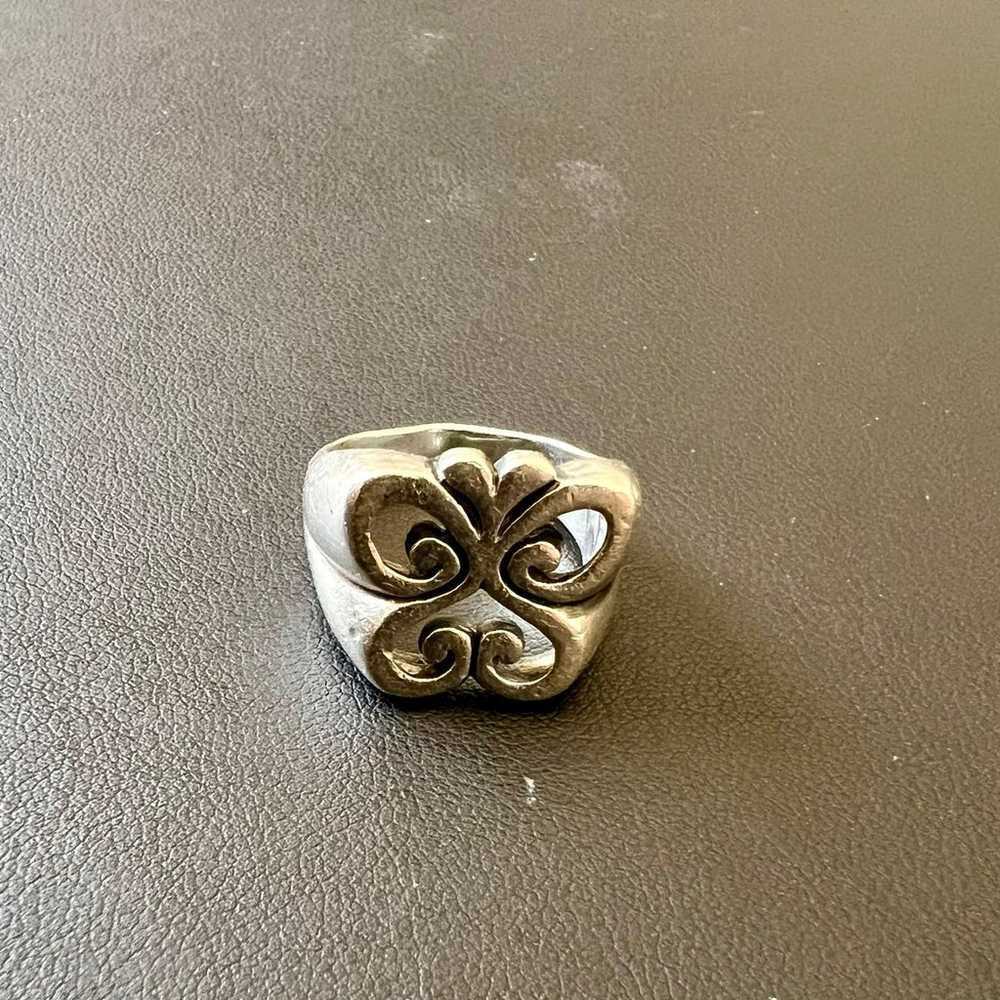 Vintage James Avery butterfly ring - image 1