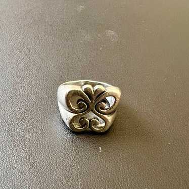 Vintage James Avery butterfly ring - image 1