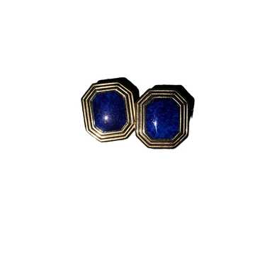 Vintage Chr. DIOR Christian Dior Blue Lapis? Gold… - image 1