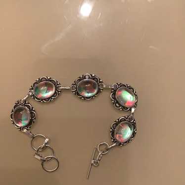 Sterling silver vintage bracelet - image 1