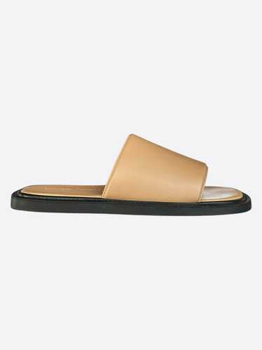 Bottega Veneta Bottega Veneta Beige & Black Sandal