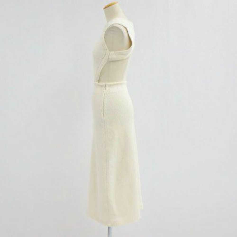 FENDI White Sleeveless Dress Wedding Date - image 2