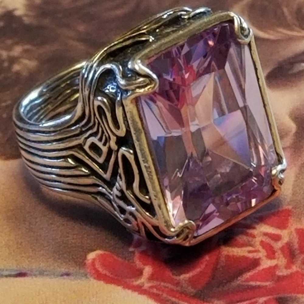 Silpada Sterling Silver "Lavender Fields" Ring, S… - image 12