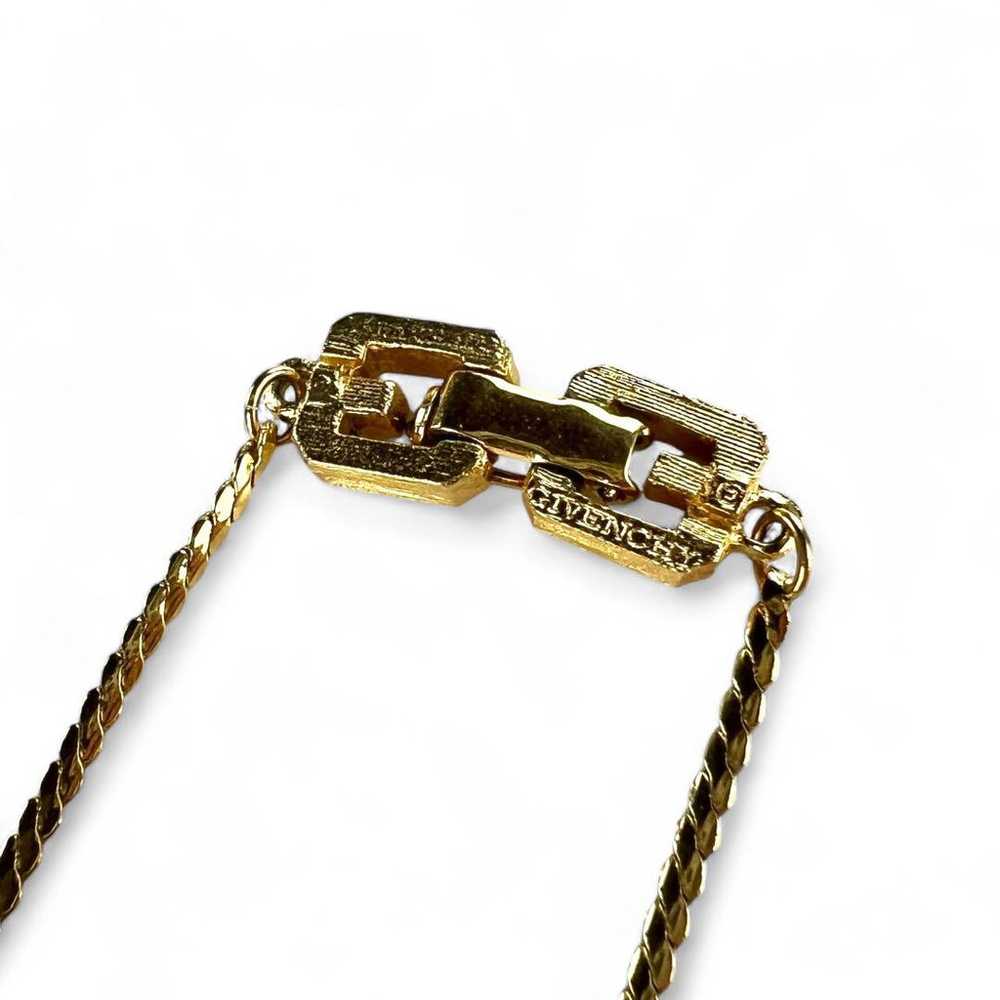 【Super Rare】GIVENCHY 80s Vintage Gold Necklace - image 8