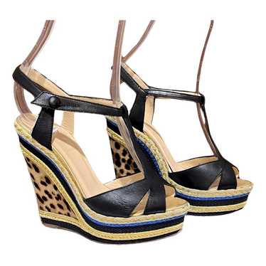 Christian Louboutin Pony-style calfskin sandal