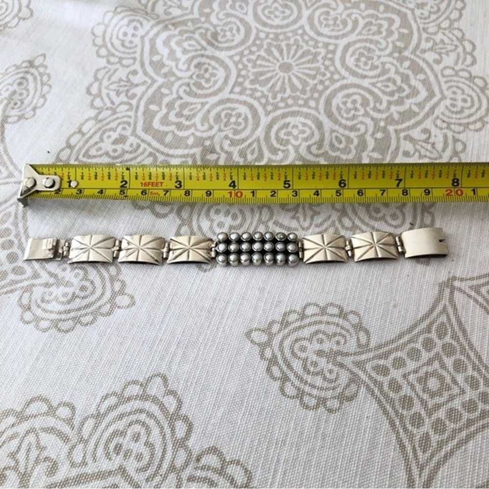 Vintage Pearl & 925 Silver Bracelet - image 11