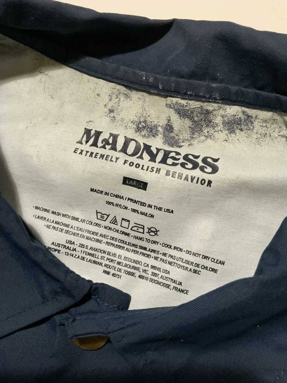 Madness Madness Skateboards Windbreaker Coaches B… - image 8