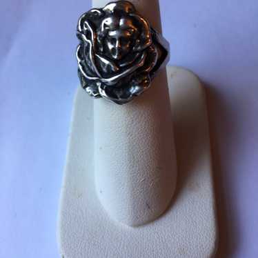 Vintage art nouveau deco ring