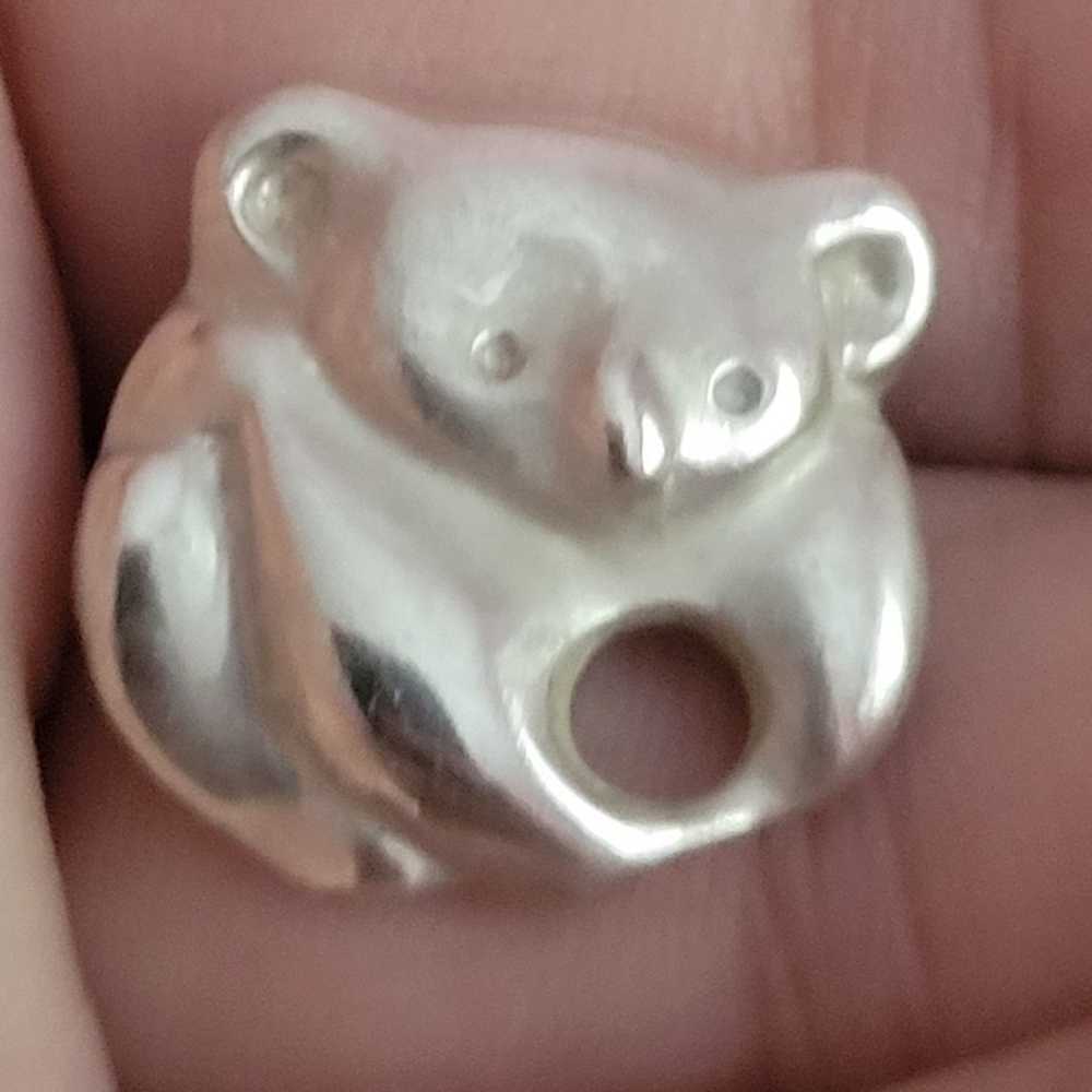 Tiffany & Co. Sterling Silver Koala Bear Charm Pe… - image 2