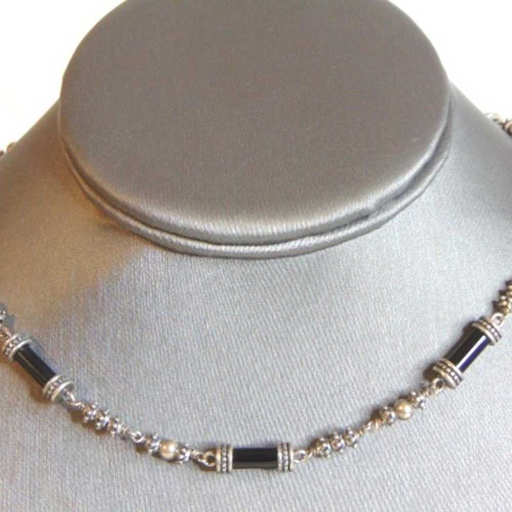 Womens Vintage Estate Sterling Silver Necklace 21… - image 1