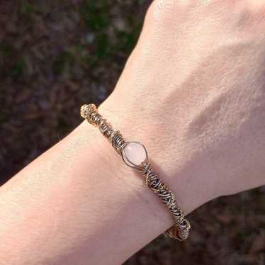 Custom made bracelet 14k & Sterling silver