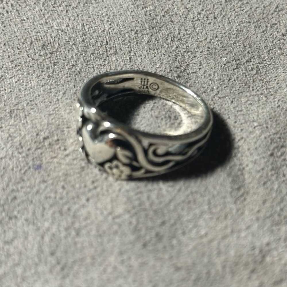 James Avery retired heart vines Ring - image 3