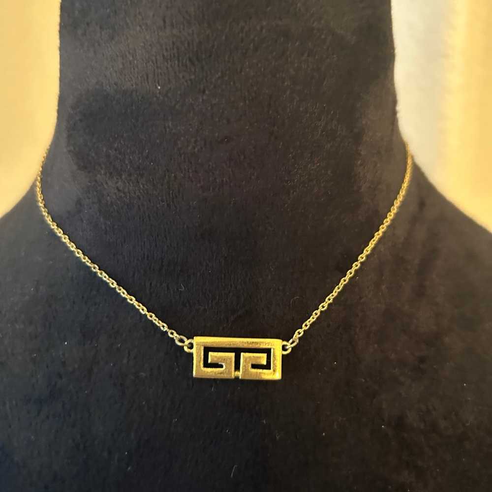 Givenchy GG Vintage Necklace 14in Choker - image 2