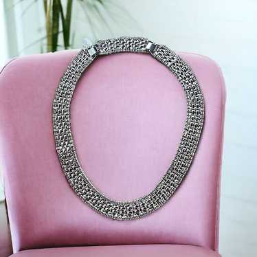 Stunning Vintage Kenneth Jay Lane (KJL) silverton… - image 1