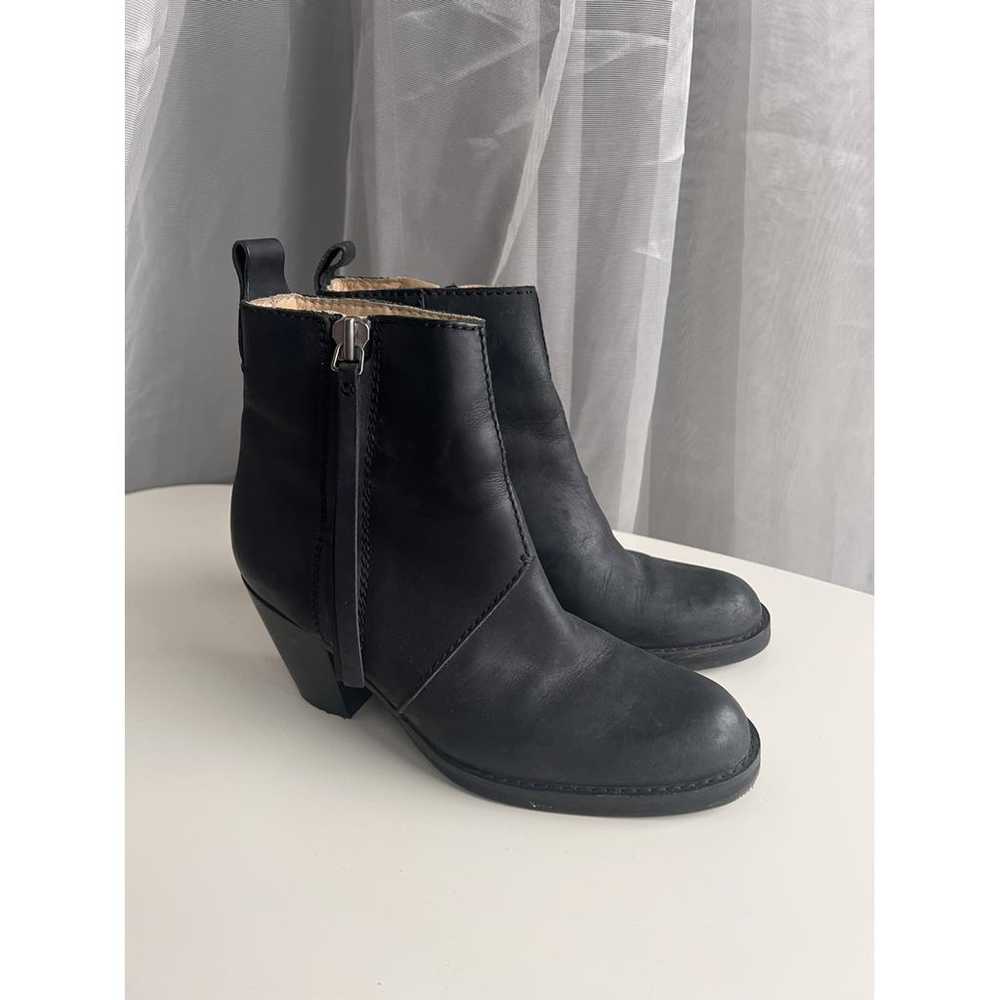 Acne Studios Pistol leather boots - image 3