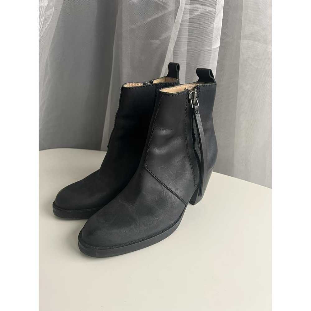 Acne Studios Pistol leather boots - image 5