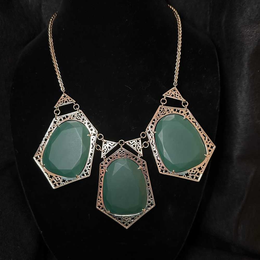 VINTAGE Kendra Scott Nadeline statement necklace - image 1