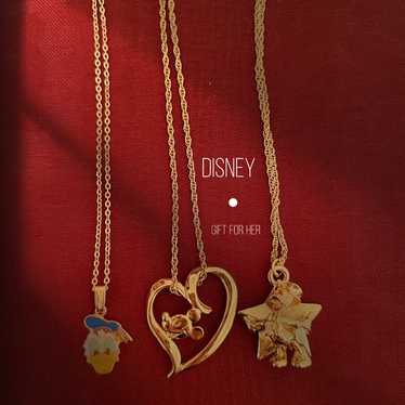 Disney Necklace Combo Mickey Mouse Donald Duck. Ma