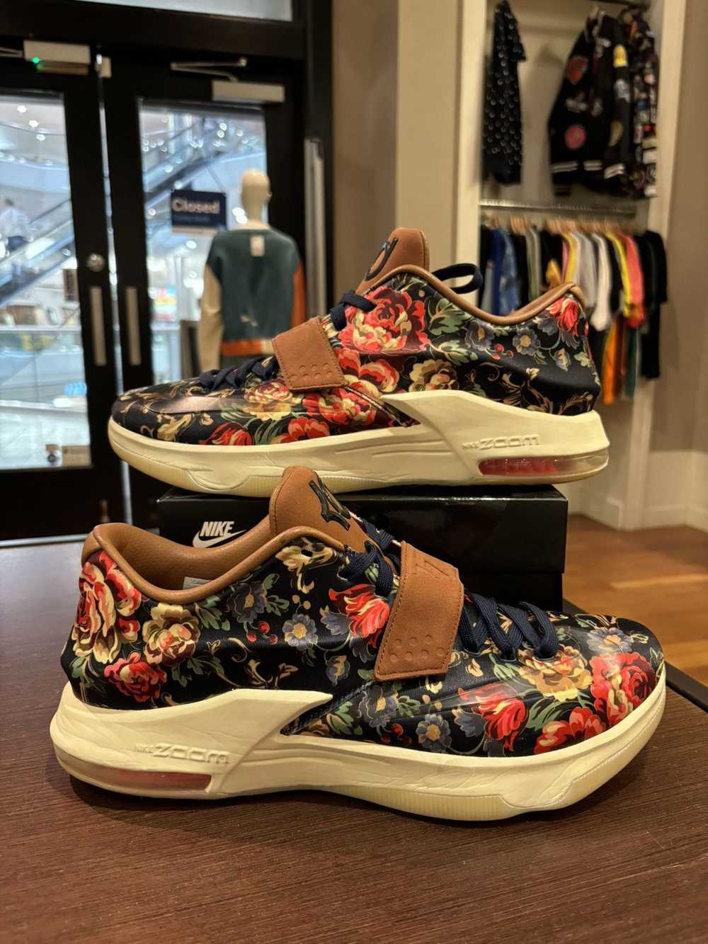 Kevin Durant × Nike Nike KD 7 EXT Floral - image 1