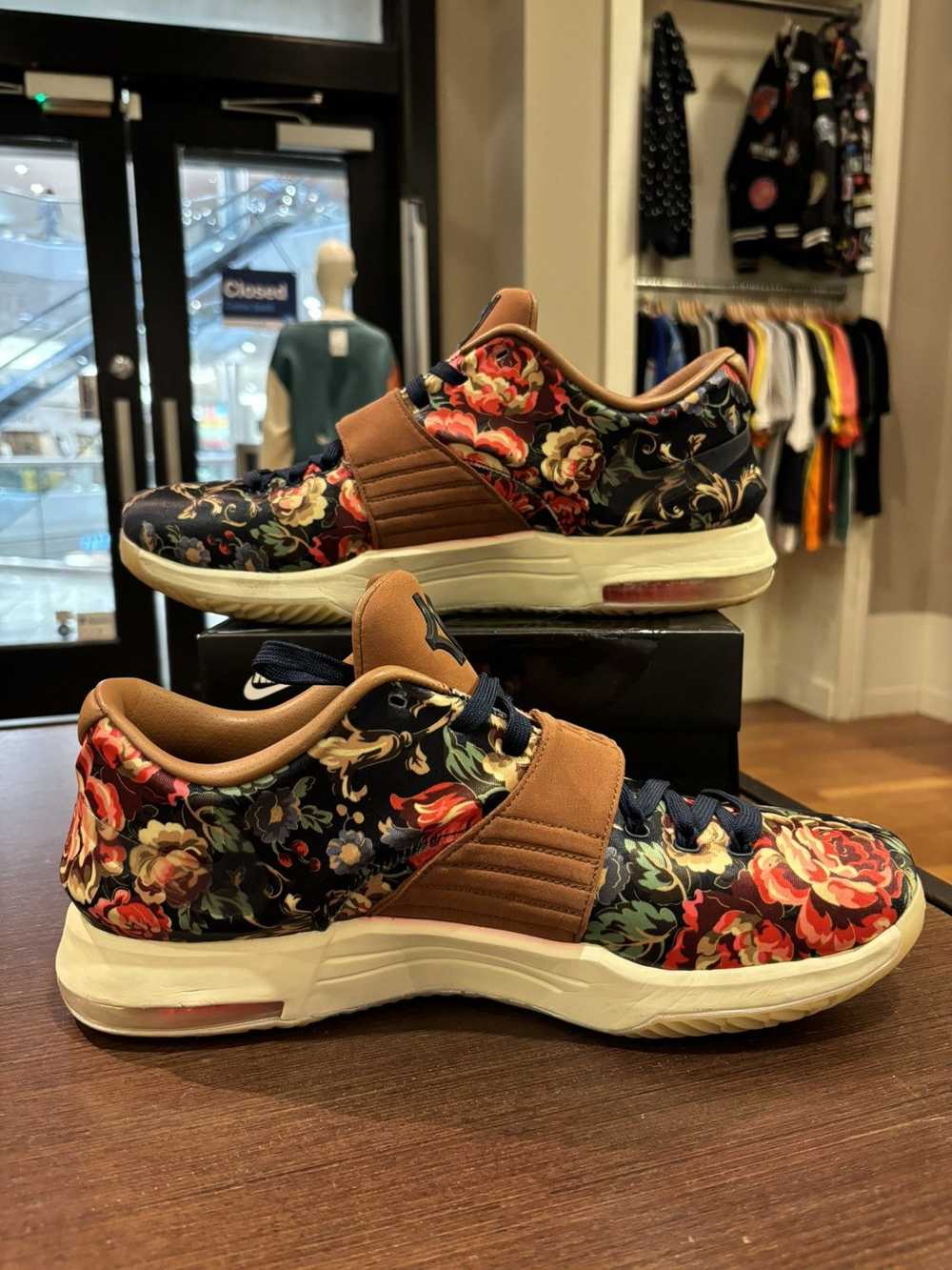 Kevin Durant × Nike Nike KD 7 EXT Floral - image 3