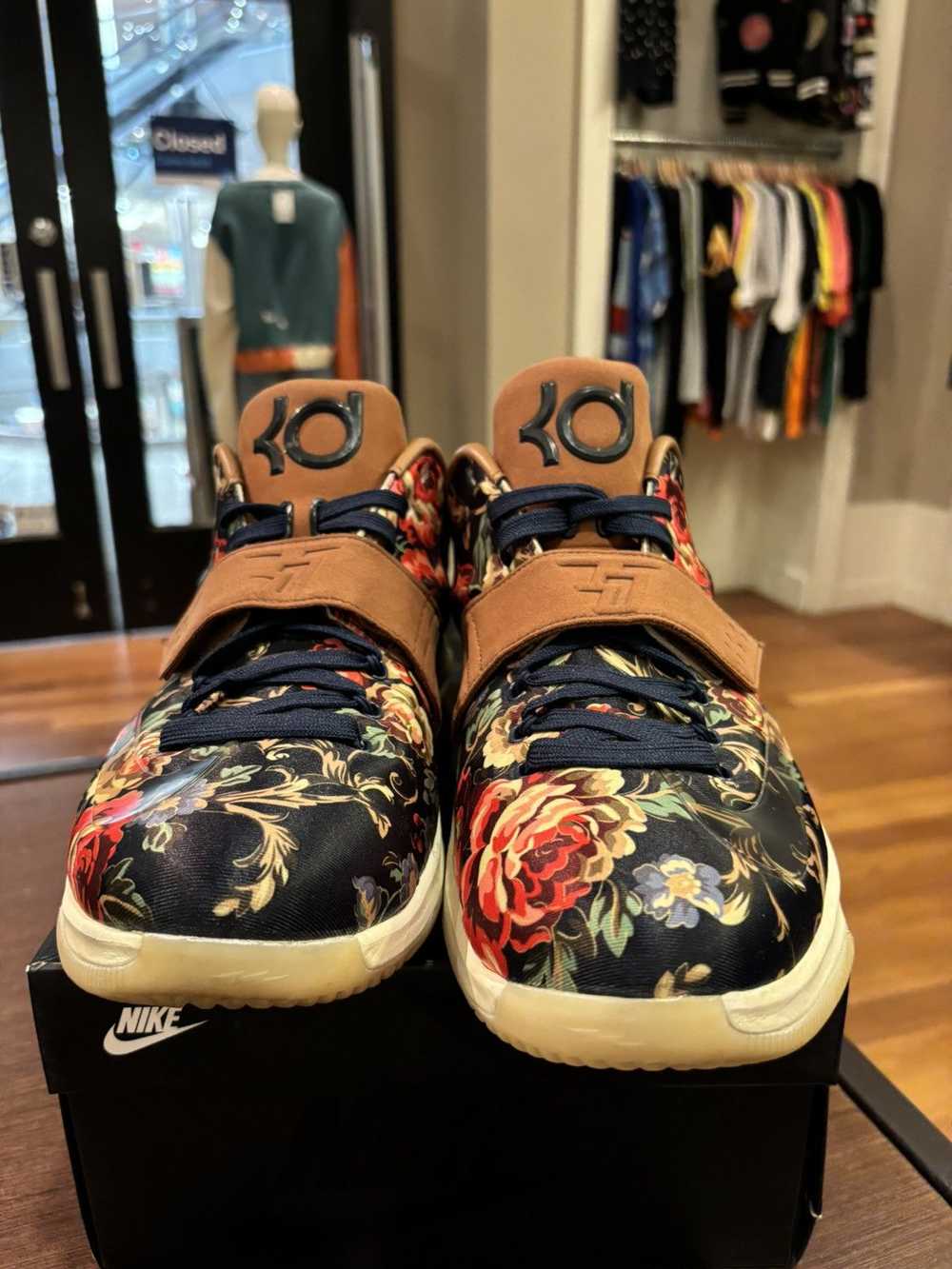 Kevin Durant × Nike Nike KD 7 EXT Floral - image 5