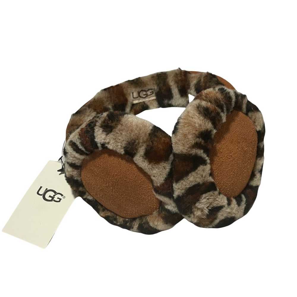 Ugg UGG Shearling & Suede Earmuffs New - image 3