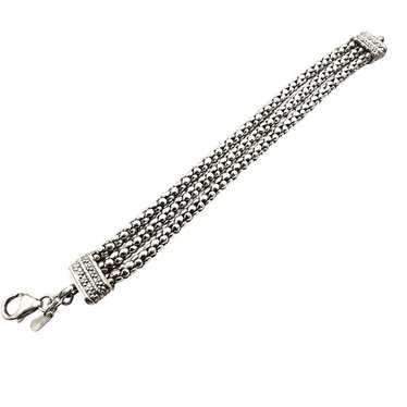 Silpada Womens Sterling Silver 3 Strand Bracelet 8