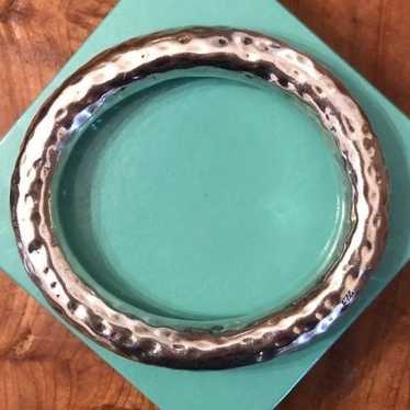 Silpada Hammered Sterling Silver Oval Bangle B1117