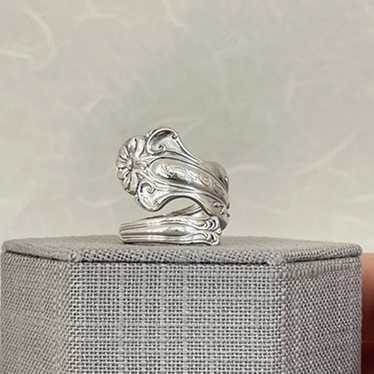 2024 Vintage Solid Sterling Silver Spoon Ring SR-3862