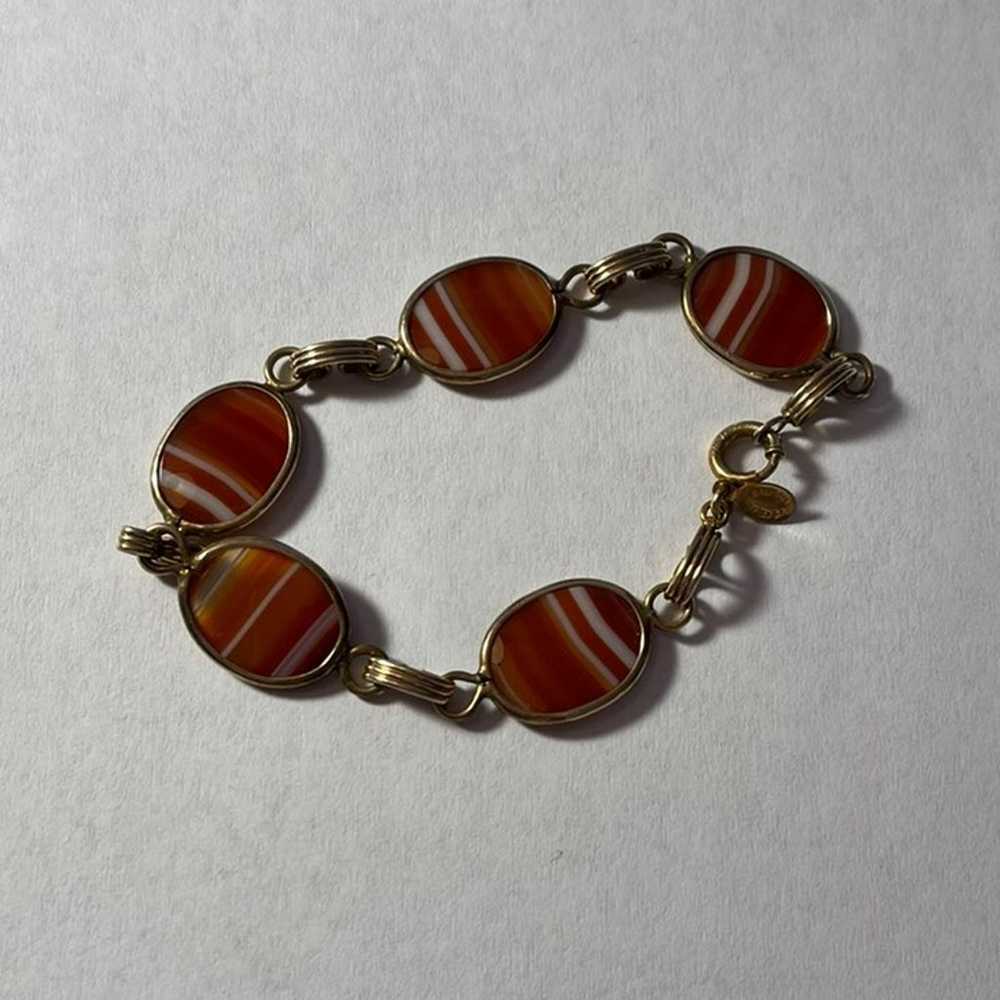 VINTAGE BAL-RON 10K GOLD FILLED BRACELET - image 1