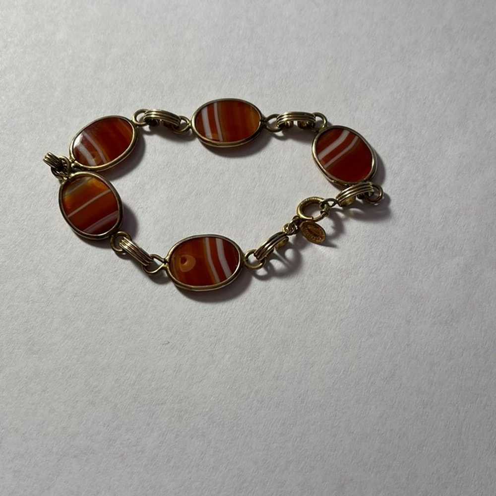 VINTAGE BAL-RON 10K GOLD FILLED BRACELET - image 2