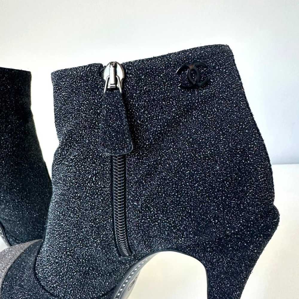 Chanel Leather boots - image 3