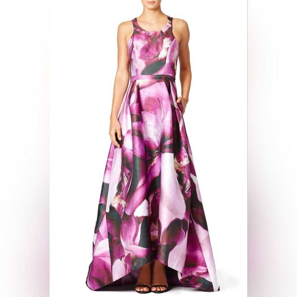 ML Monique Lhuillier Floral Gown Sz S NWOT - image 1