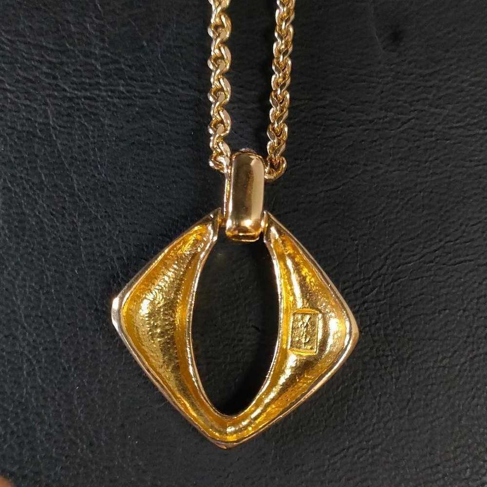 【Beautiful Condition】Yves Saint Laurent Necklace … - image 3