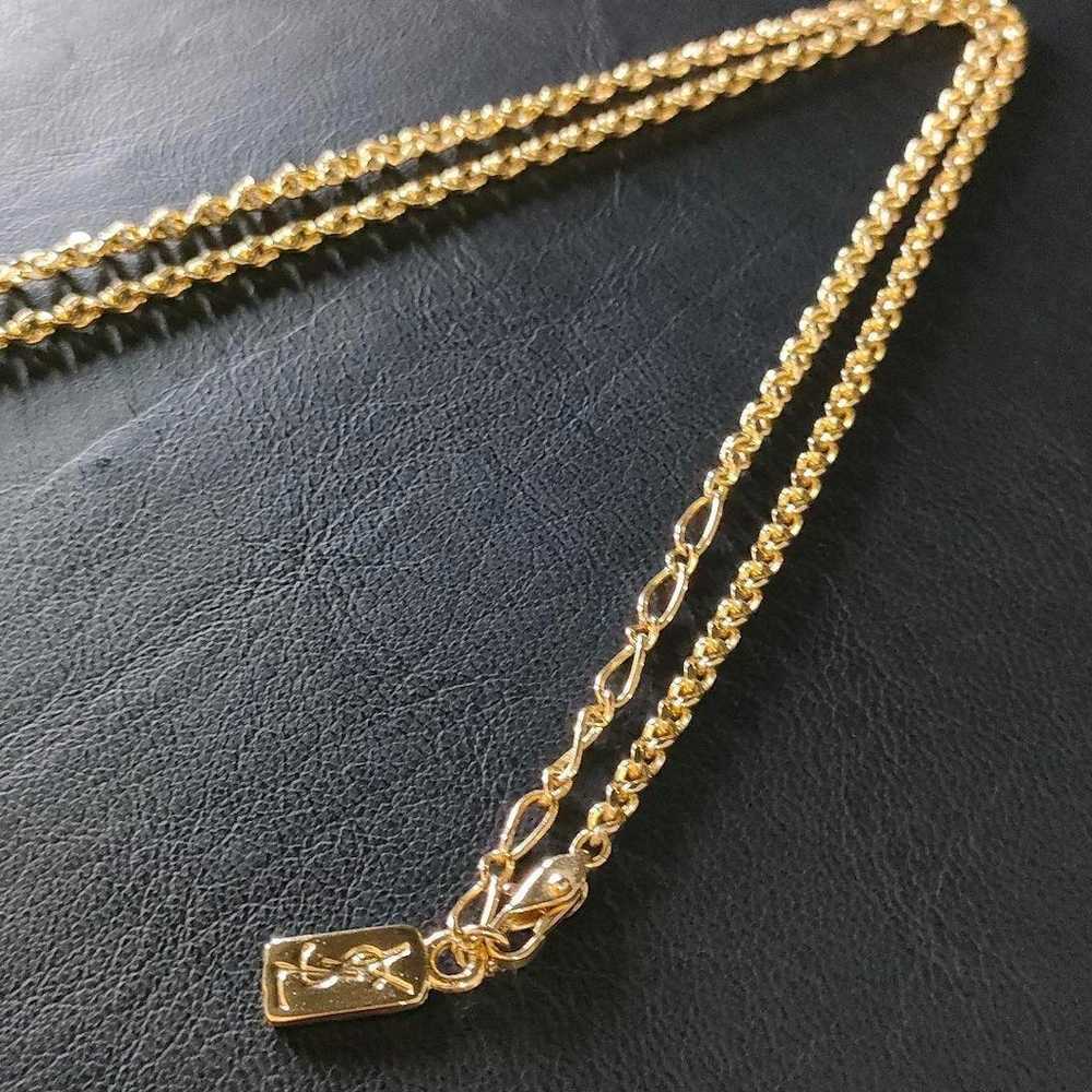 【Beautiful Condition】Yves Saint Laurent Necklace … - image 5