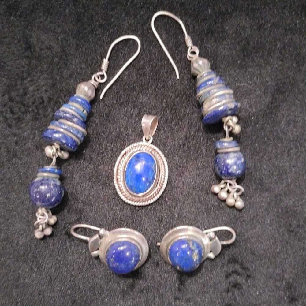 Lapis Lazuli Sterling Jewelry - image 1