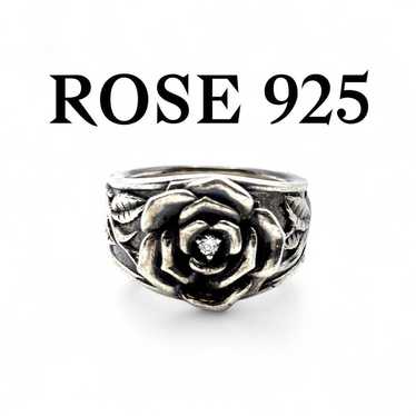 【Masterpiece】 Silver 925 Engraved Ring Size 12 Ro… - image 1