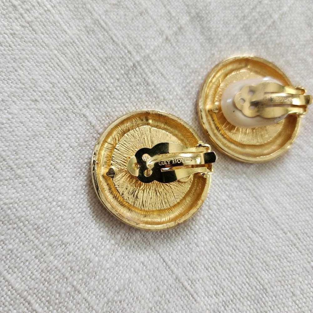 Elizabeth coin clip on earrings - image 6