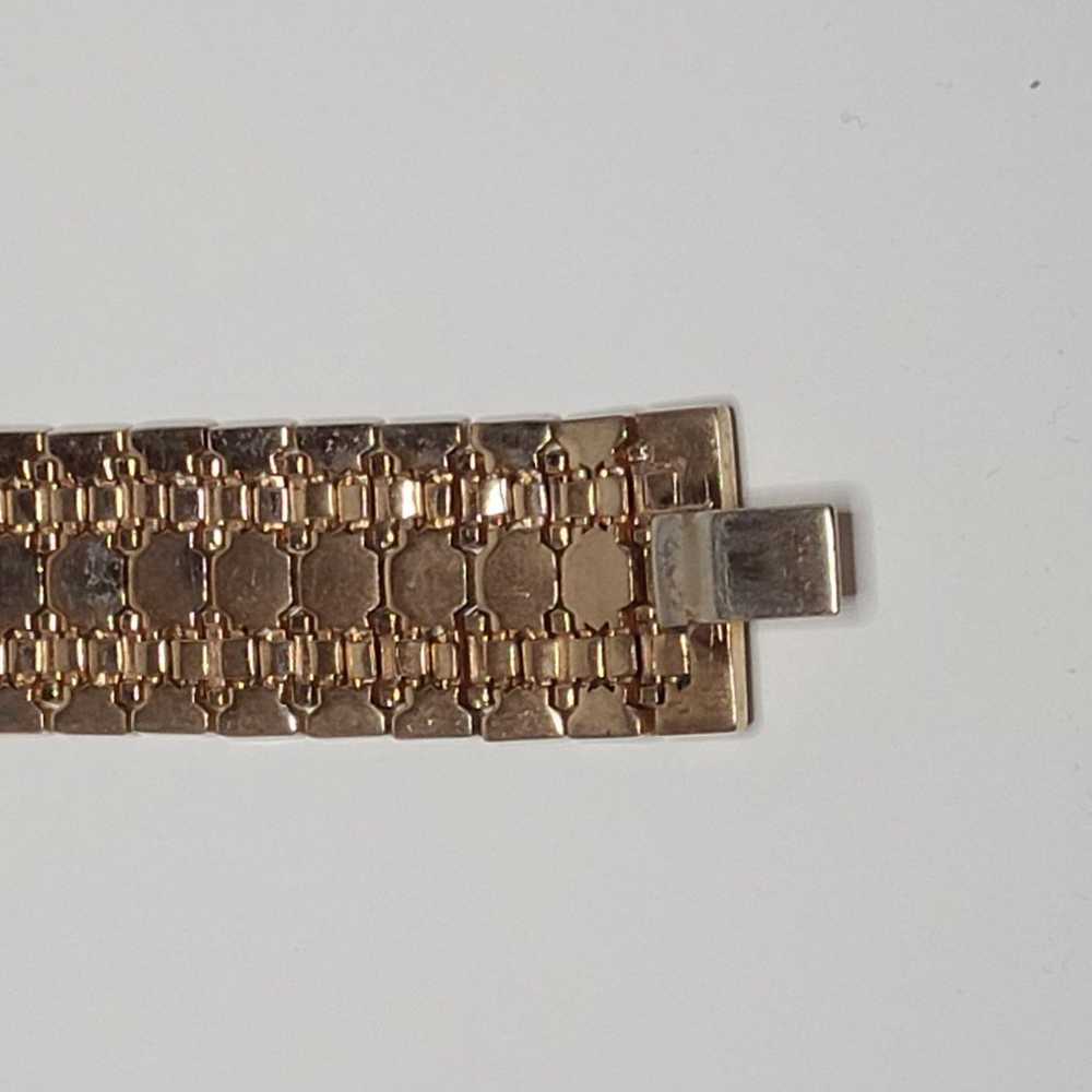 Vintage Trifari Honeycomb Bracelet - image 6