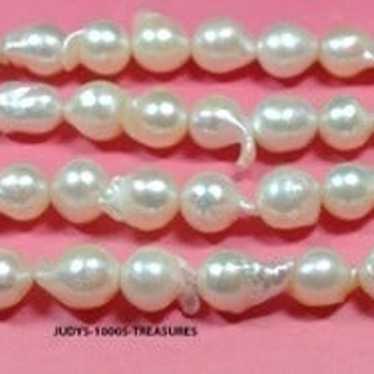 4 STRAND AKOYA BAROQUE SALTWATER OYSTER PEARL BRA… - image 1